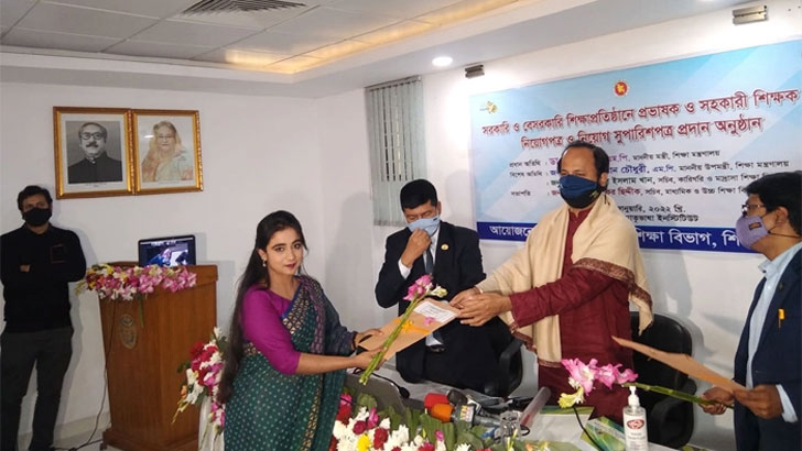ডিজিটাল পদ্ধতিতে নিয়োগ পেলেন ৩৬ হাজার শিক্ষক